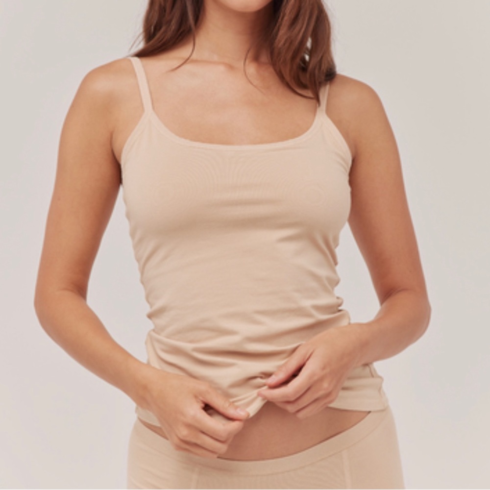 Pact Organic Shelf Bra Camisole - S